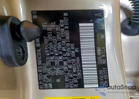 2013 Toyota Highlander Base from USA, damaged, VIN 5TDBK3EH1DS244844